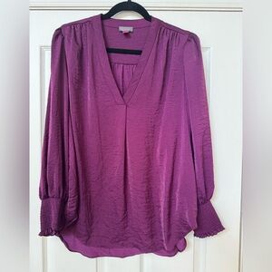 VINCE CAMUTO Long Sleeve Blouse